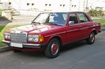 Car specs and fuel consumption for Mercedes W123 W123