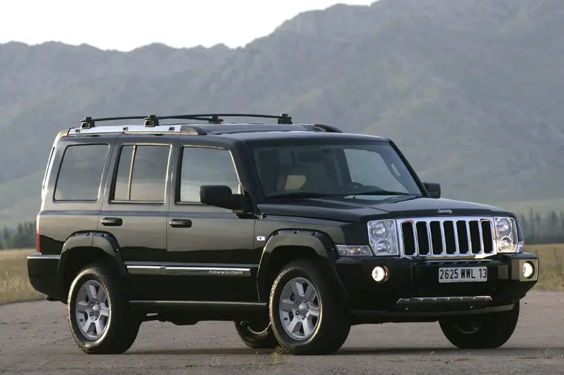 All cars data Jeep Commander 