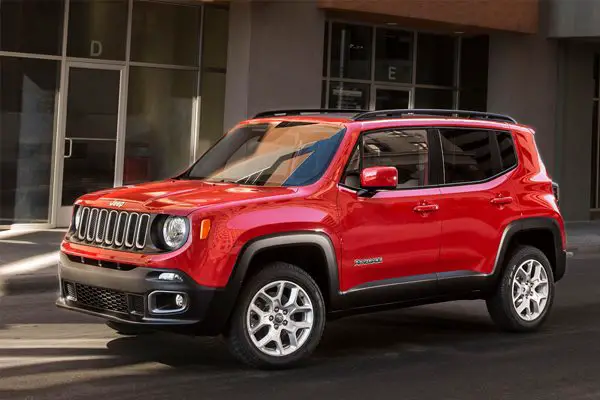 All cars data Jeep Renegade 