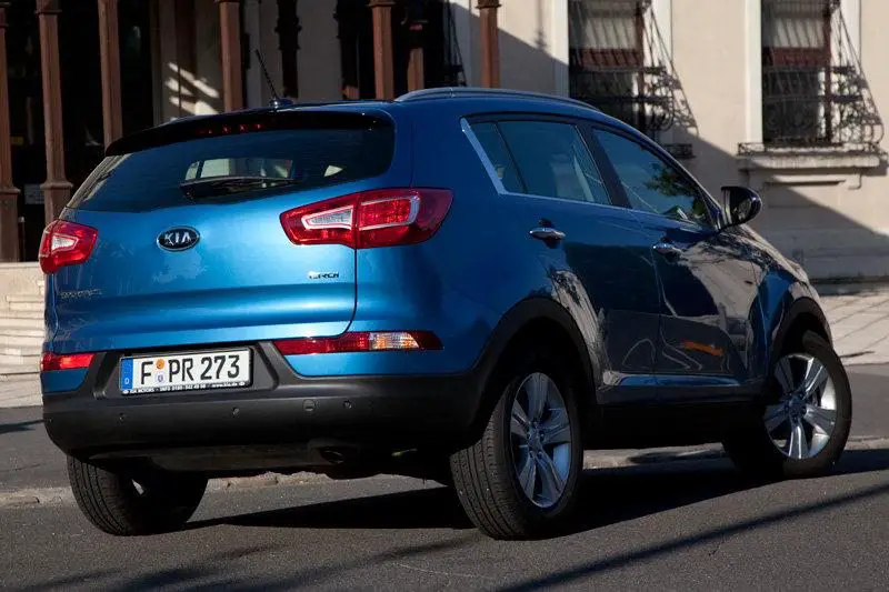 Kia sportage 3 габариты