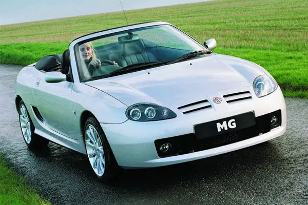 Технически характеристики на MG TF  и разход на гориво
