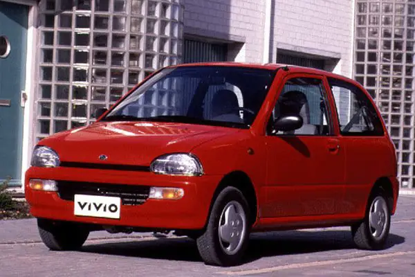Технически характеристики на Subaru Vivio  и разход на гориво