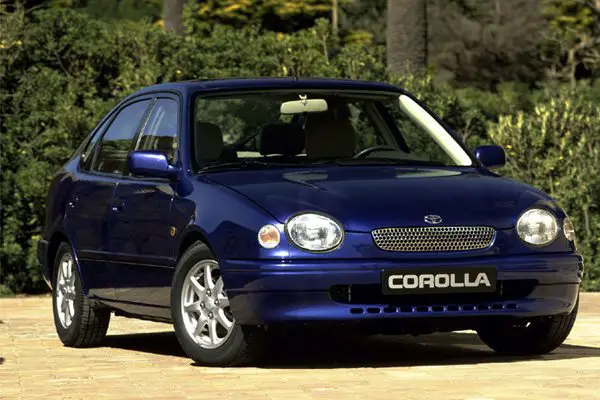 Alle autodaten Toyota Corolla 8- series (E110) 