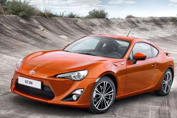 All cars data Toyota GT86 
