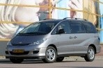 caractéristiques automobiles et la consommation de carburant pour Toyota Previa