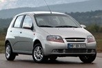 Especificaciones de coches y el consumo de combustible para Chevrolet Kalos